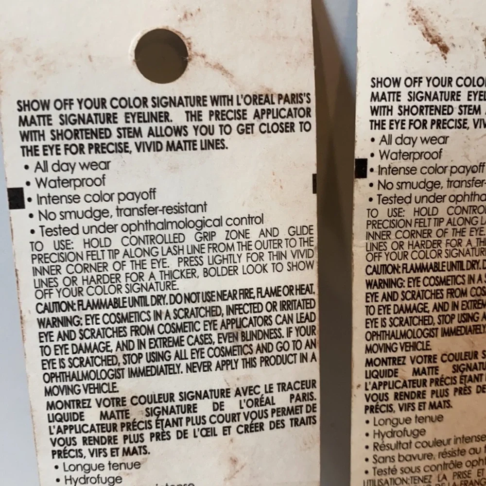 L’Oréal 2 Matte Signature Liquid Eyeliner Greige (720) - Picture 3 of 5